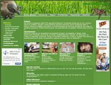 Tablet Screenshot of kleszcze.org